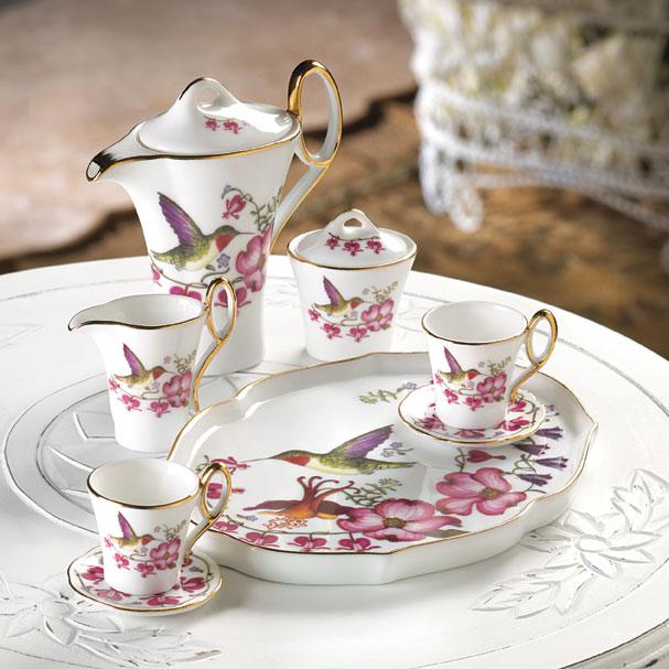 Hummingbird Mini Tea Set - FREE SHIPPING! - Click Image to Close