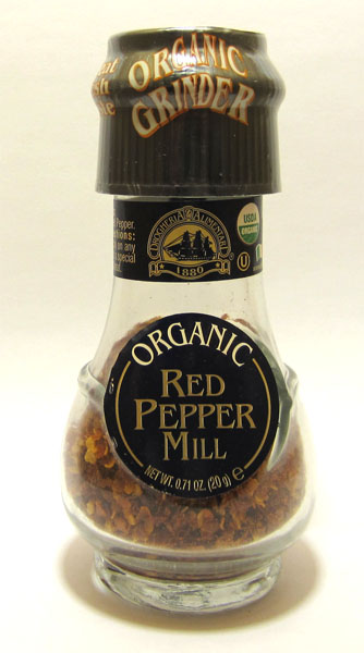 Drogheria & Alimentari Organic Red Pepper Grinder - 20g